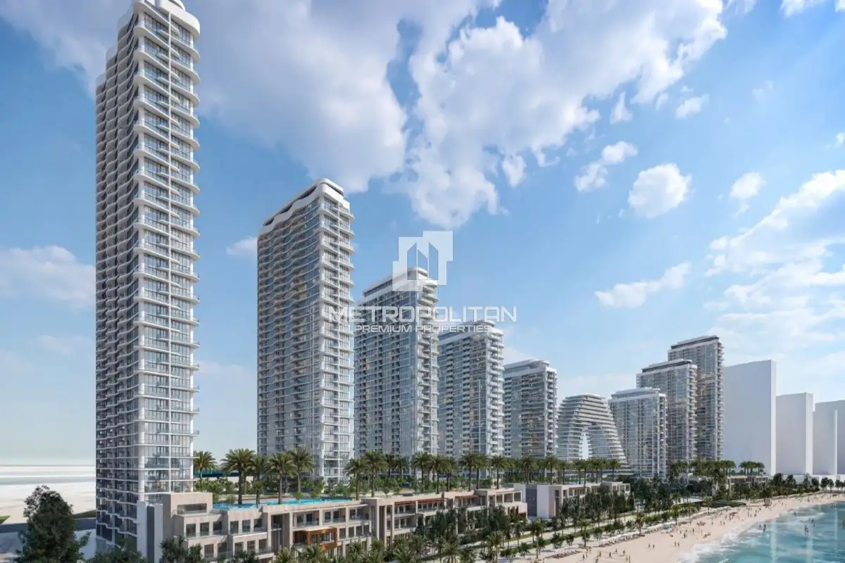 One-bedroom apartment facing the sea with a balcony – Saba Aquamont, Umm Al-Quwain