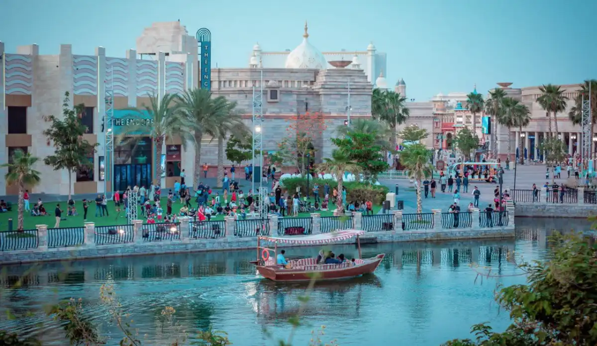 Riverland-Karte Dubai