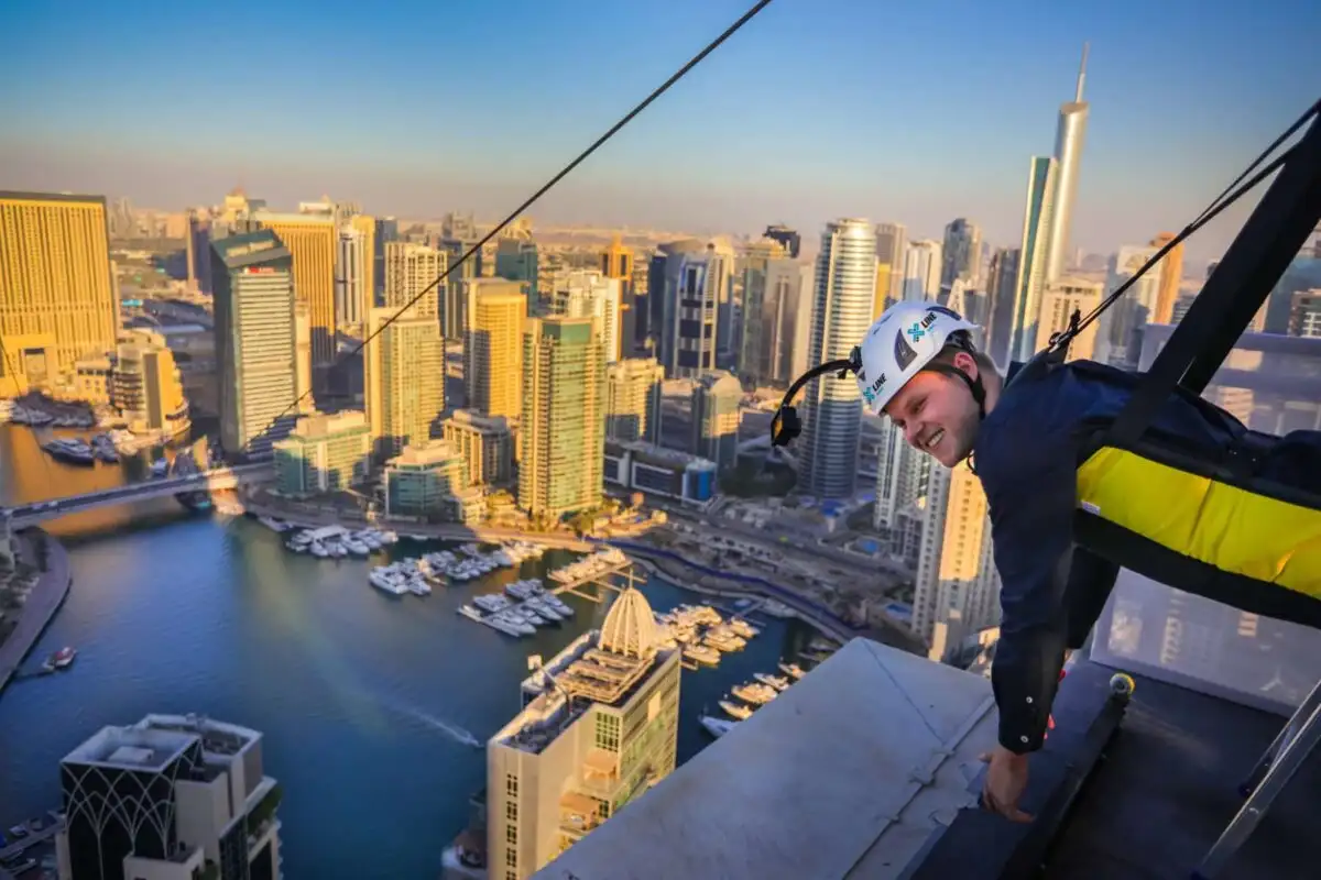 Standort und Zugang zur Zipline