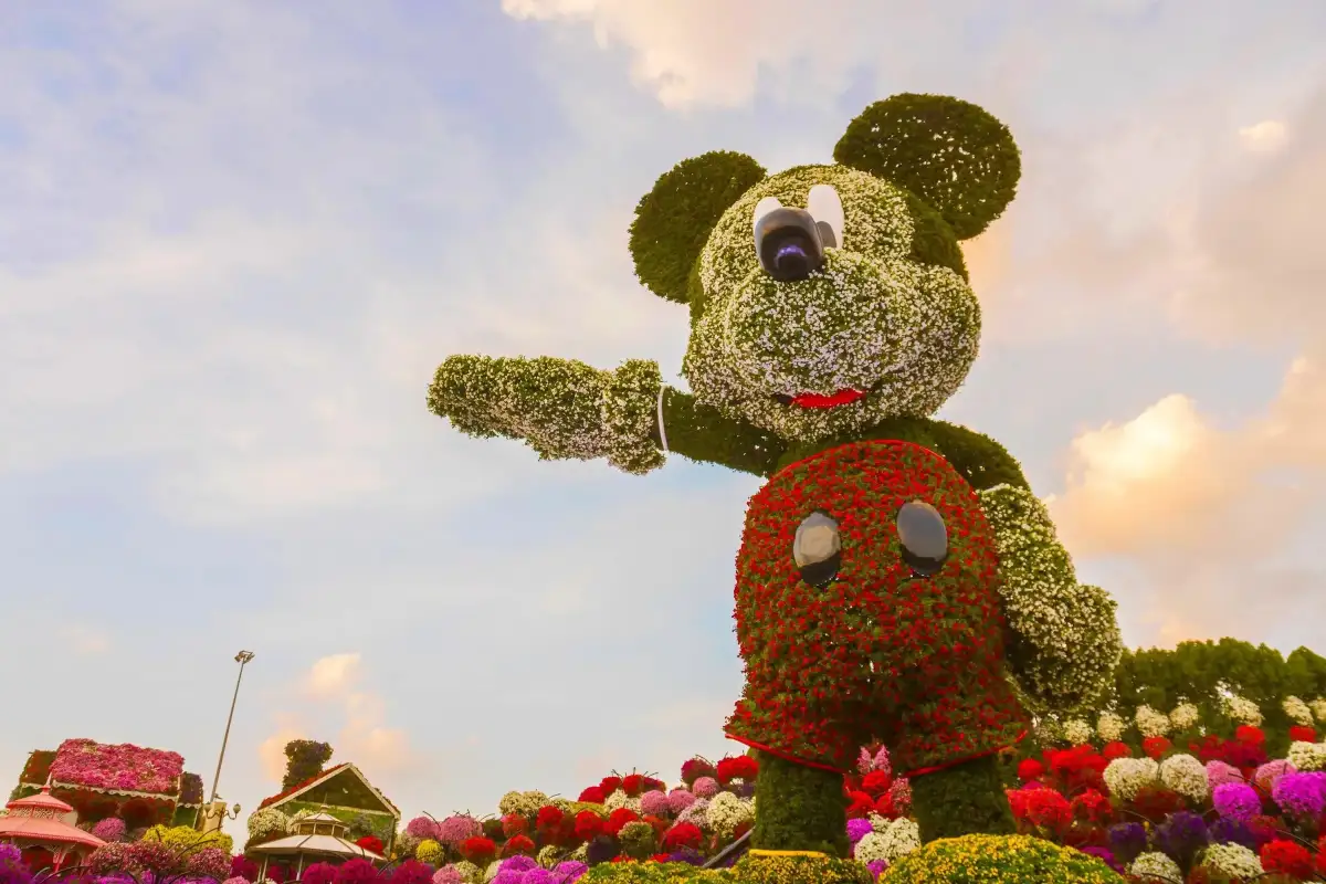 Bild des Wunders Garten der Blumen