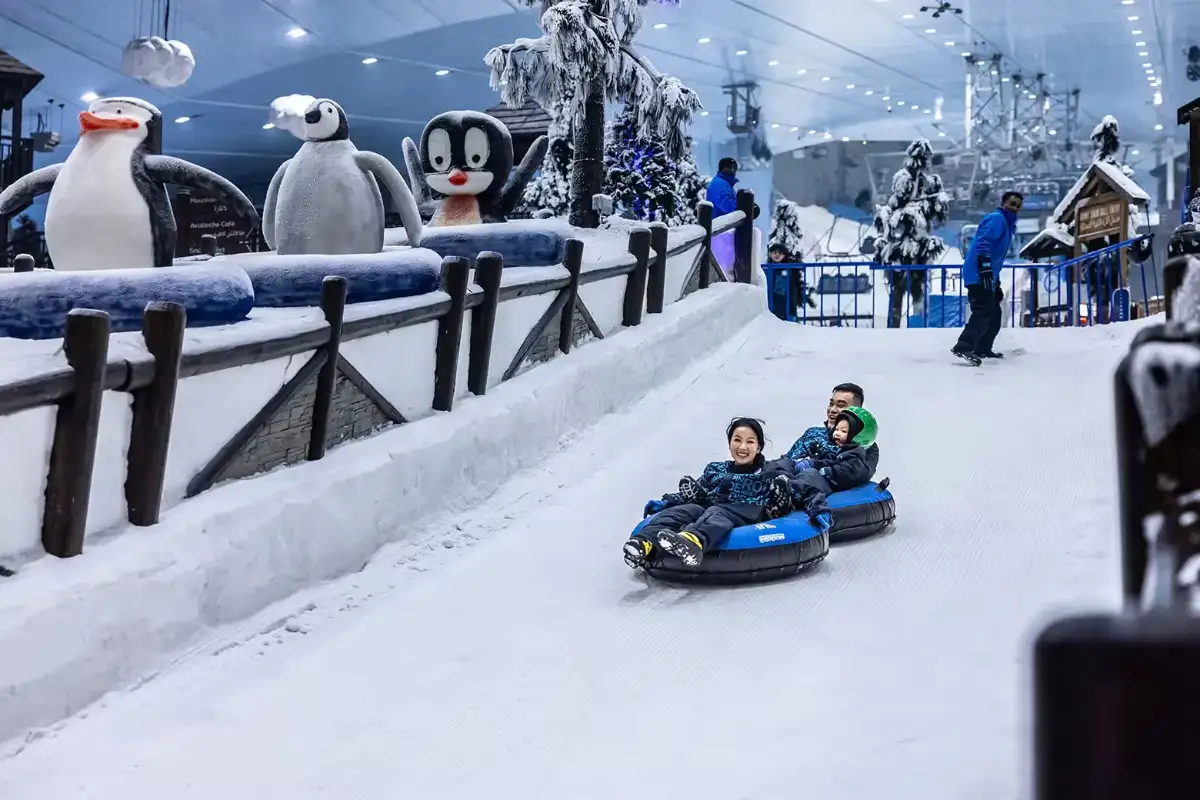 Skivergnügen in Dubai