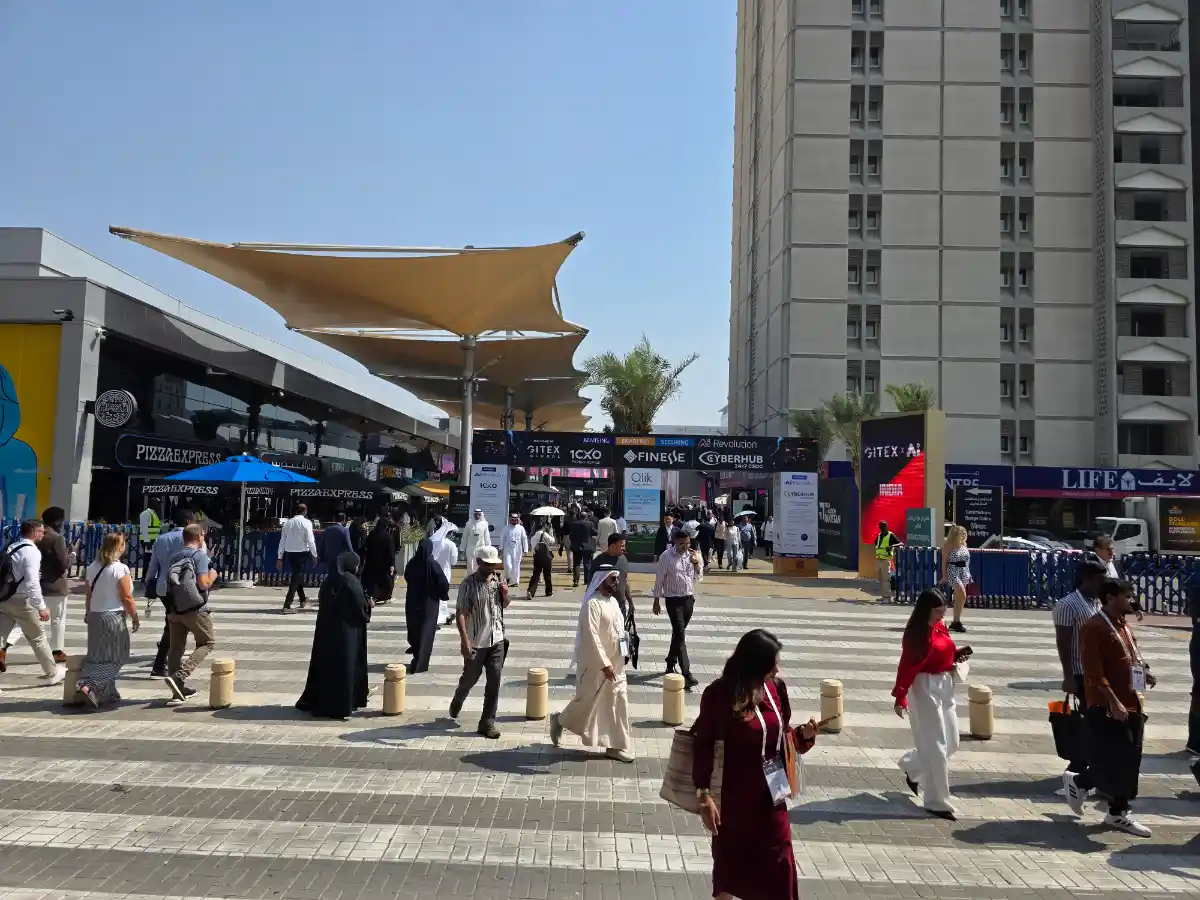 Überblick über die GITEX-Ausstellung