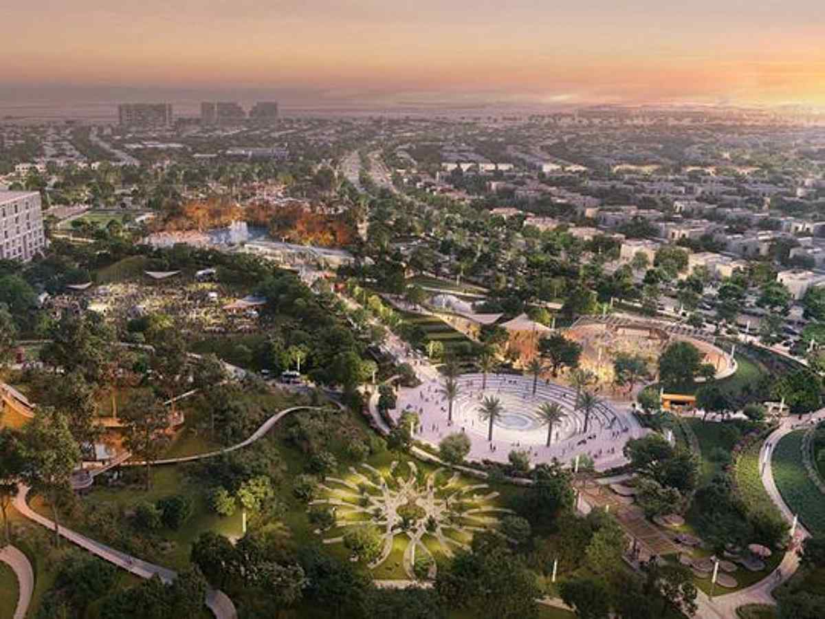 The massive Yas Park Gate project in Abu Dhabi has begun with an investment of 1.15 billion dirhams.