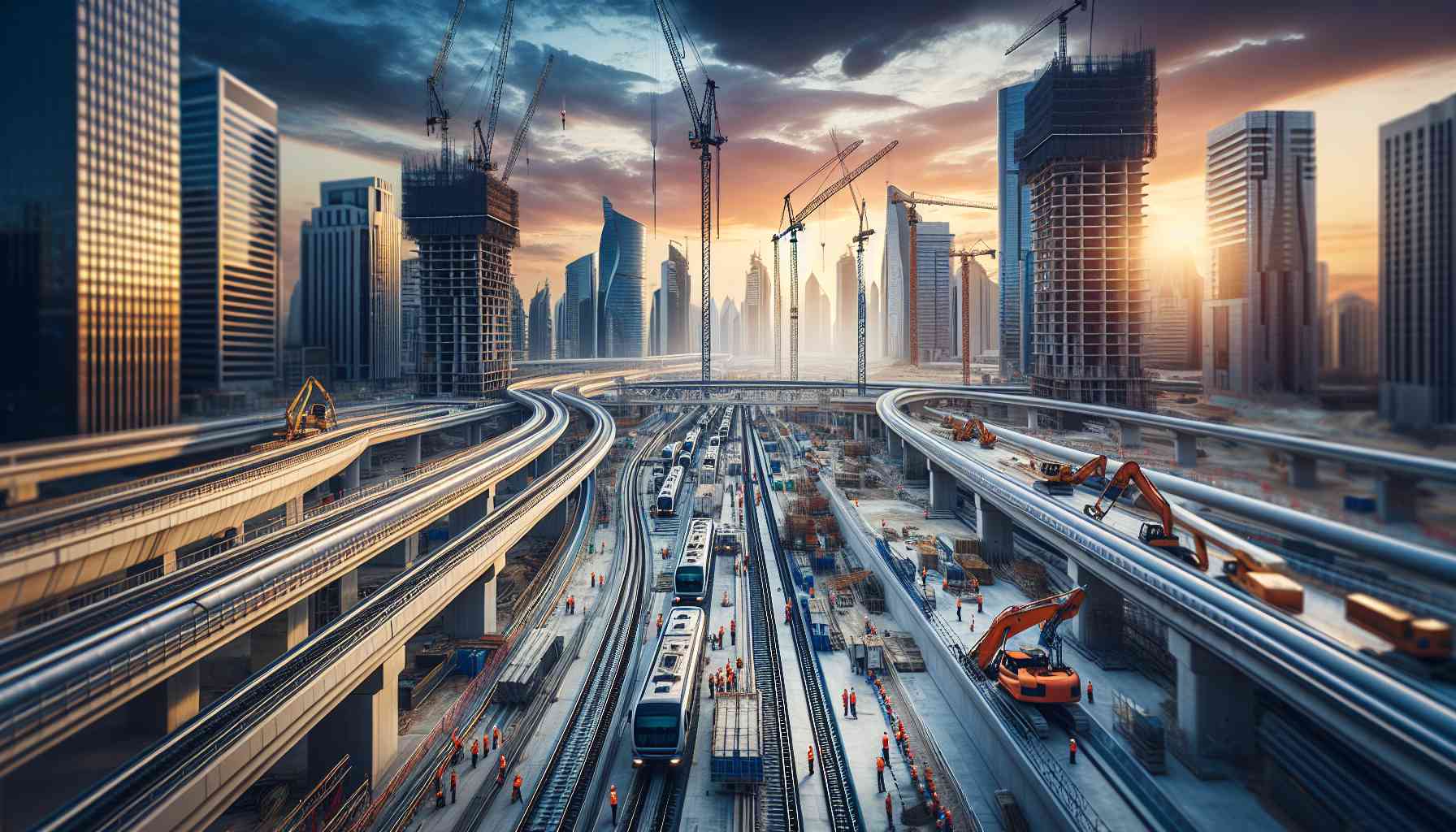 Dubai im Wandel: 72 große Projekte zur Reduzierung des Verkehrs bis 2027