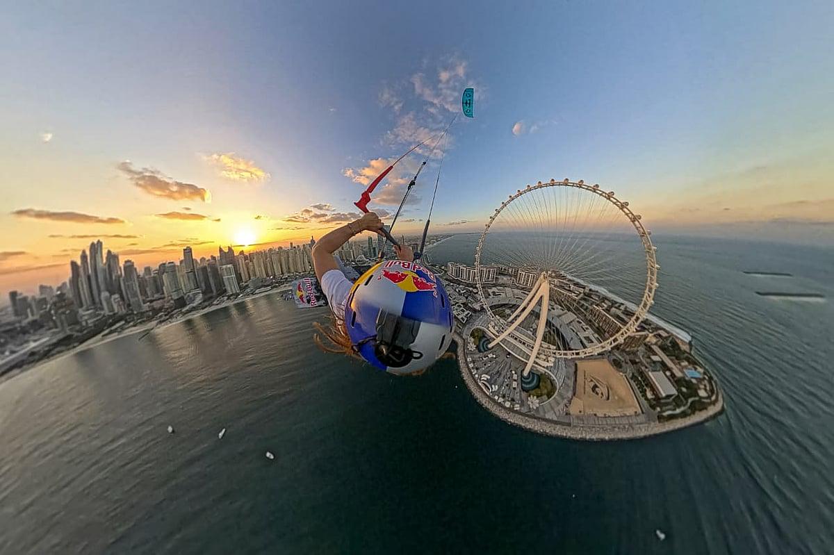 Historic Jump by Andrea Princi; From Dubai to the Sky Without a Parachute